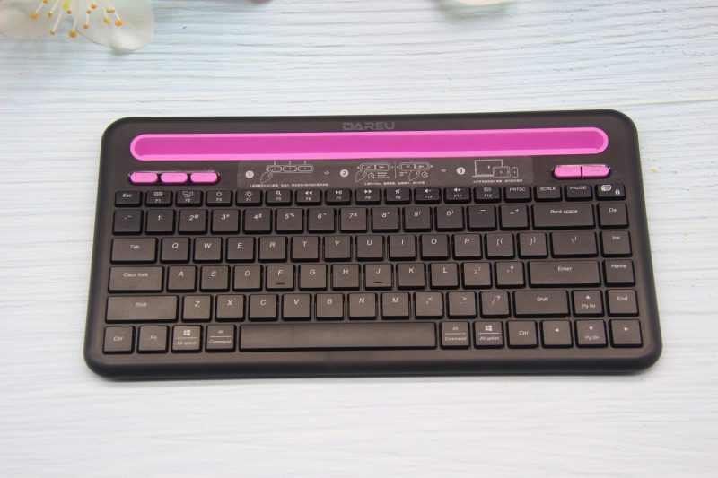 Dareu LK200 bluetooth keyboard Ultra-thin portable universal wireless keyboard for ipad PC mobile phone