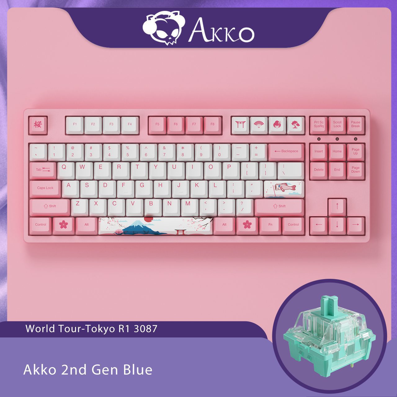 Akko 2nd Gen Blue
