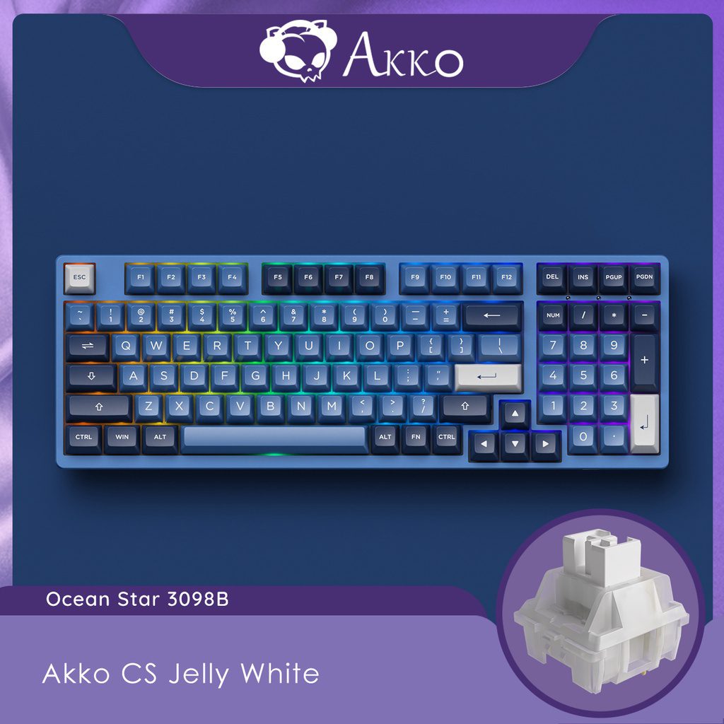 Akko CS Jelly White
