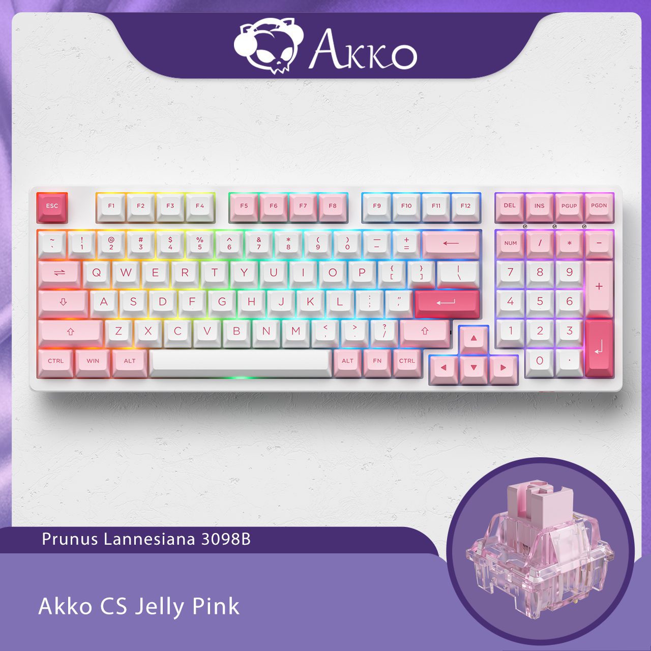 Akko CS Jelly Pink