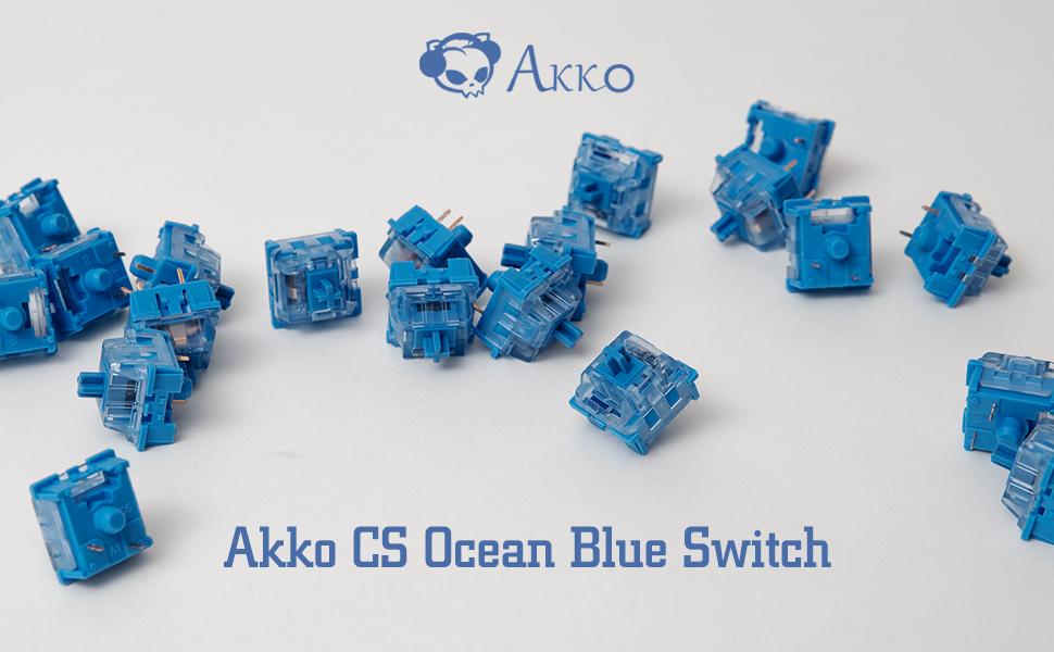 Akko CS Switches Tactile and Linear Switch for Mechanical Keyboard 45 Pcs Pack Replaceable Outemu Gateron Cherry MX Keyswitch