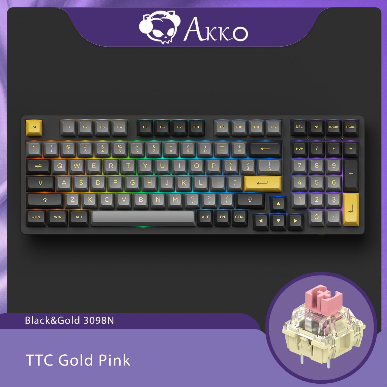 TTC Gold Pink