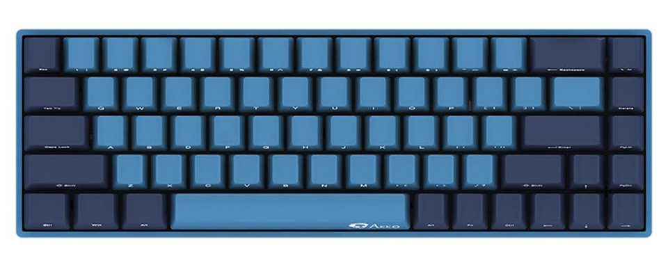 Akko 3068 SP Ocean Star Mechanical Gaming Keyboard Wired USB-C 68-key with OEM Profile PBT Dye-Sublimation Keycaps for Computer