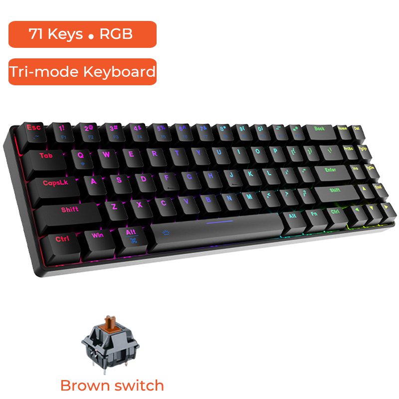 BK KB with BR switch