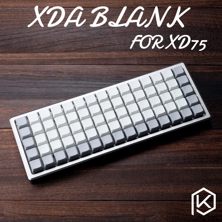 xd75re xd75am xd75 Custom Mechanical Keyboard 75 keys Underglow RGB PCB GH60 60% programmed gh60 kle planck hot-swappable switch