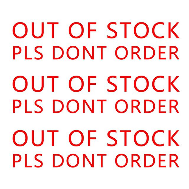 Out of Stock