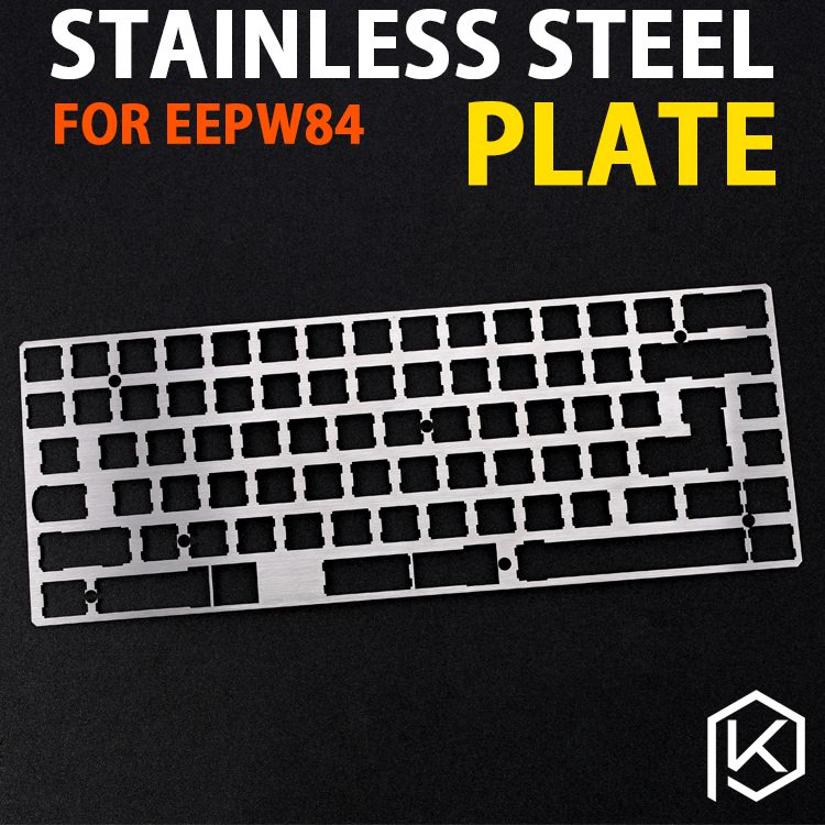Anodized Aluminium case for eepw84 xd84 custom keyboard acrylic panels diffuser can support  Rotary brace supporter