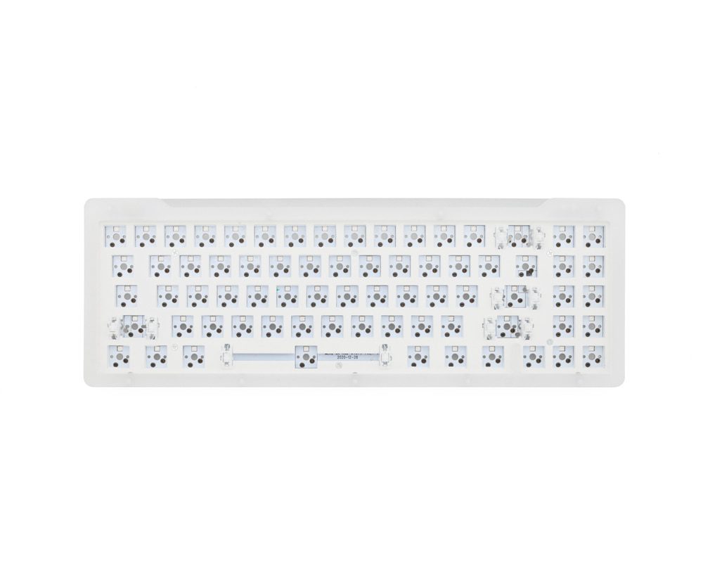 DOPOKEY 71 Mechanical Keyboard kit 71 key PCB CASE hot swappable switch support lighting effects with RGB switch led type c