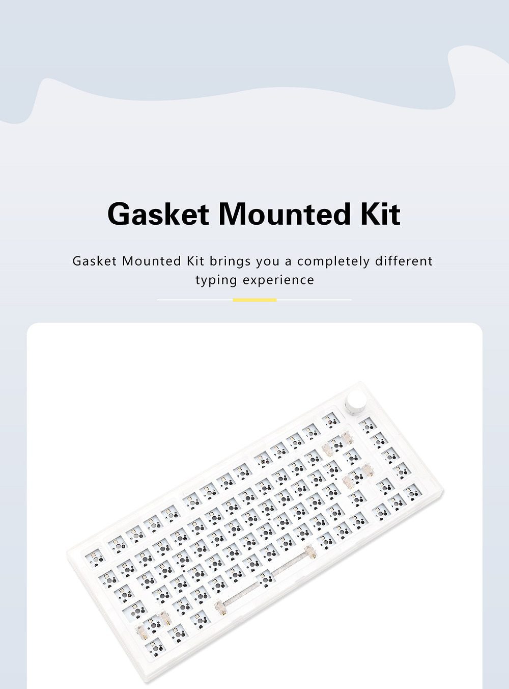 NextTime N75 X75 75% Bluetooth 2.4G 3 Mode Gasket Mechanical Keyboard kit PCB Hot Swappable Switch RGB led Next Time 75