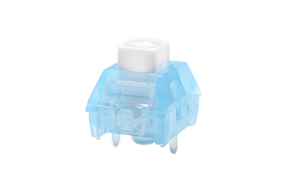 Kailh Chosfox V2 Arctic FOx Switch RGB SMD Clicky 52g 56g Switches For Mechanical keyboard mx stem 5pin Blue White