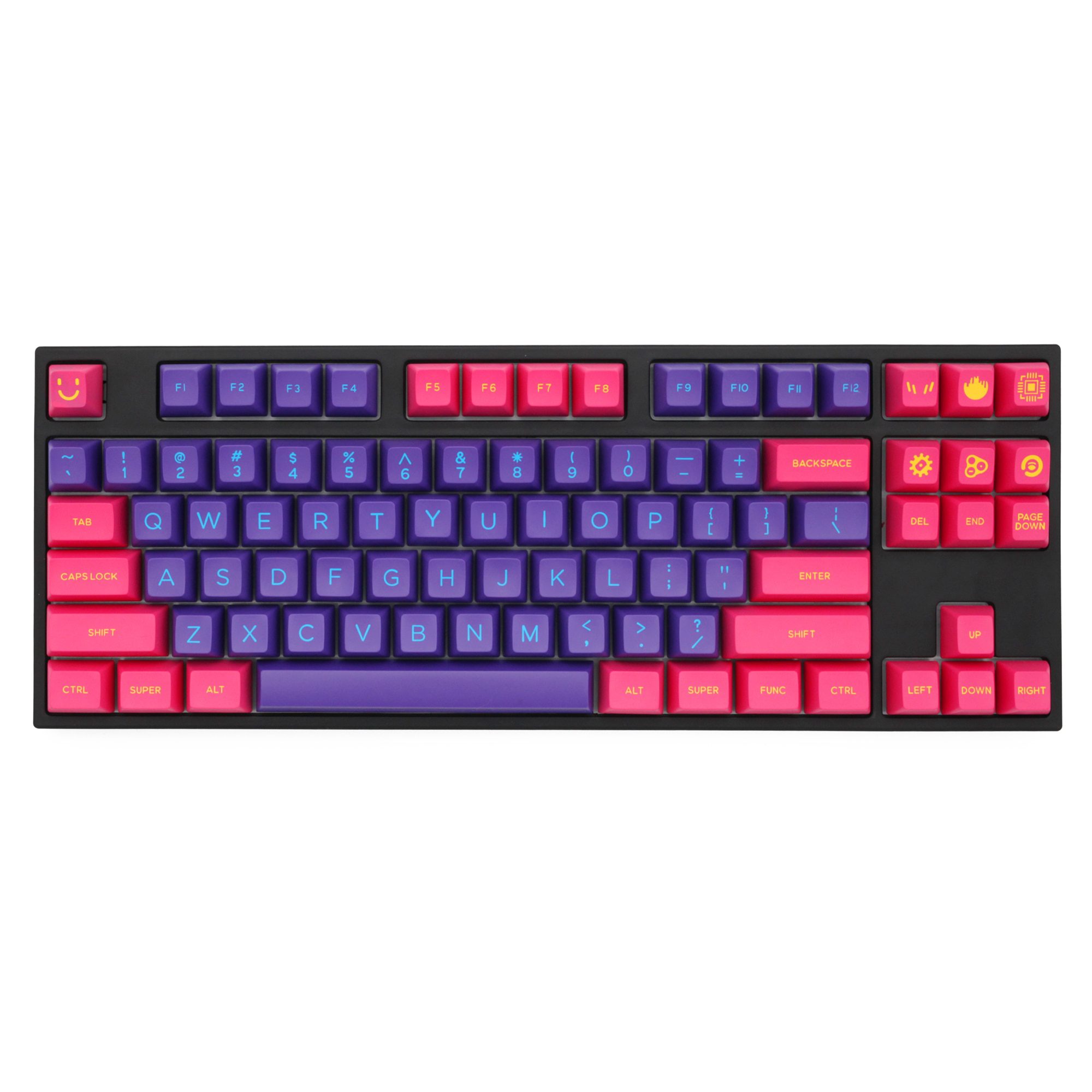 Domikey Cherry Profile abs doubleshot keycap Classic Dolch All in One for mx stem keyboard poker 87 104 gh60 xd64 xd68 BM60 BM65