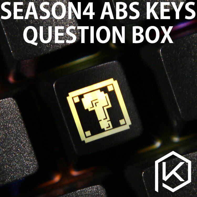 Novelty Shine Through Keycaps ABS Etched, Shine-Through question  black red custom mechanical keyboards