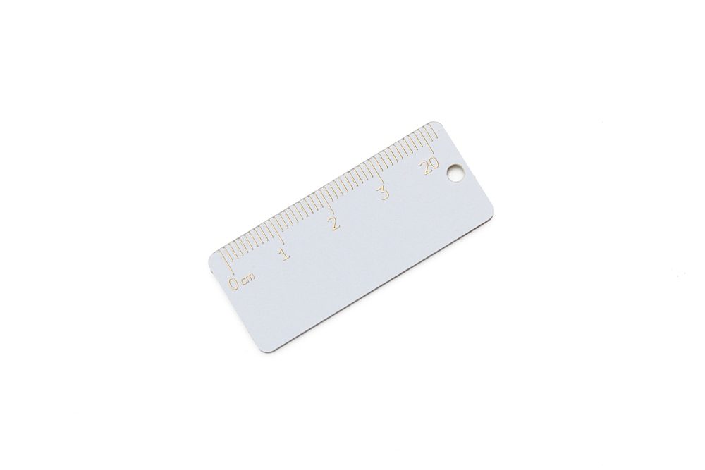 XD xiudi Self Deception ruler glass fiber name plate spoof prop a best gift for your friend the same material with PCB