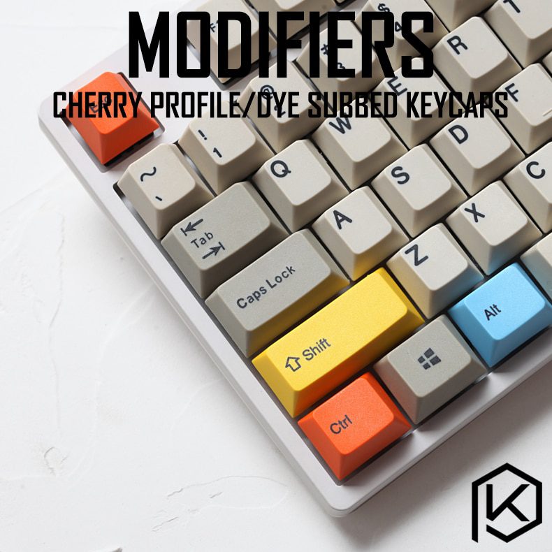 Novelty cherry profile pbt keycap for mechanical keyboards Dye Sub legends classic cherry logo black red green orange purple