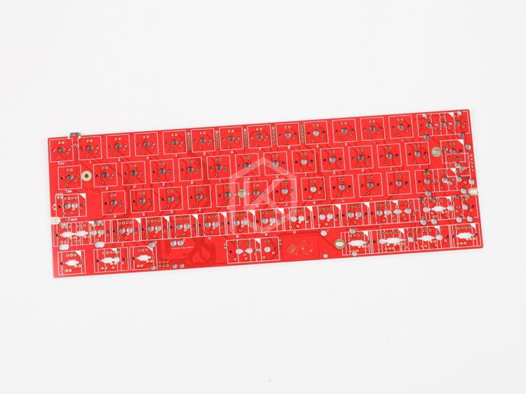 xd60 xd64 Custom Mechanical Keyboard Kit up tp 64 keys Supports TKG-TOOLS Underglow RGB PCB GH60 60% programmed gh60 kle