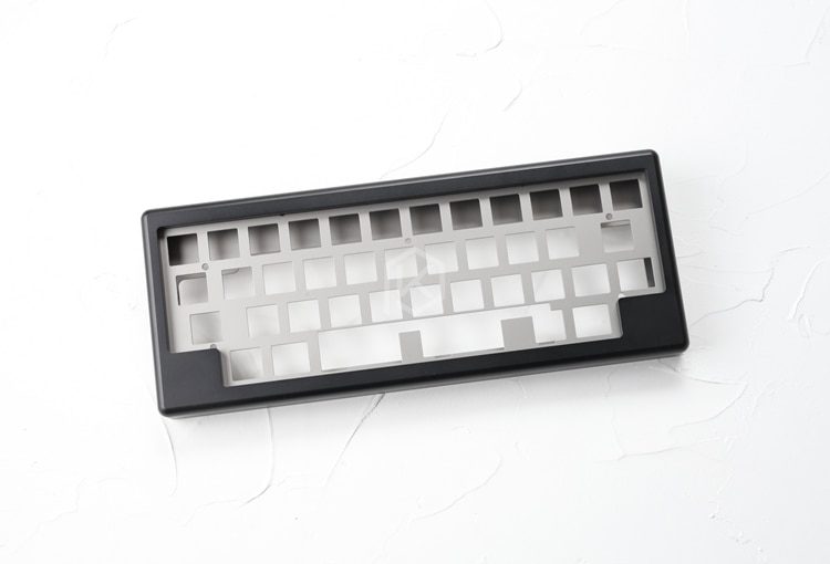 Anodized Aluminium case for daisy 40% hhkb layout custom keyboard acrylic panels diffuser can support daisy