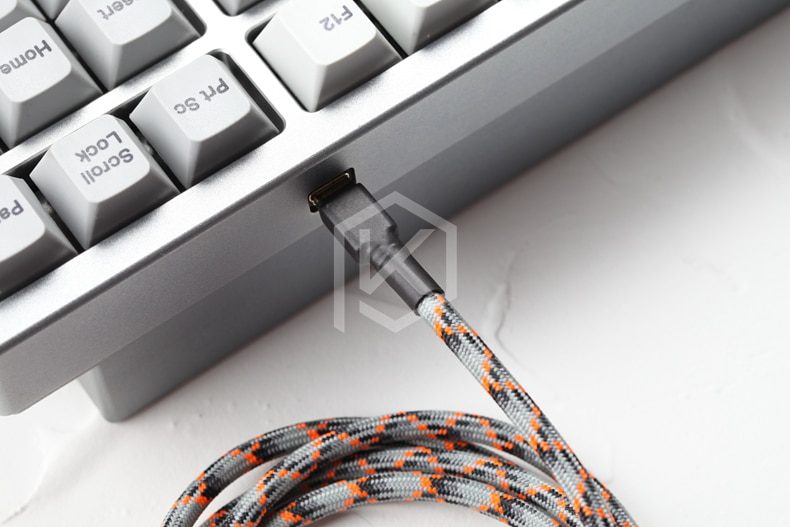 nylon Cable wire Mechanical Keyboard GH60 USB cable mini USB port for poker 2 GH60 xd64 xd84 xd96 tada68 keyboard kit DIY 1.2m