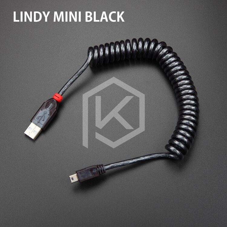 LINDY Cable wire Mechanical Keyboard GH60 USB cable mini USB port for poker 2 GH60 keyboard kit DIY