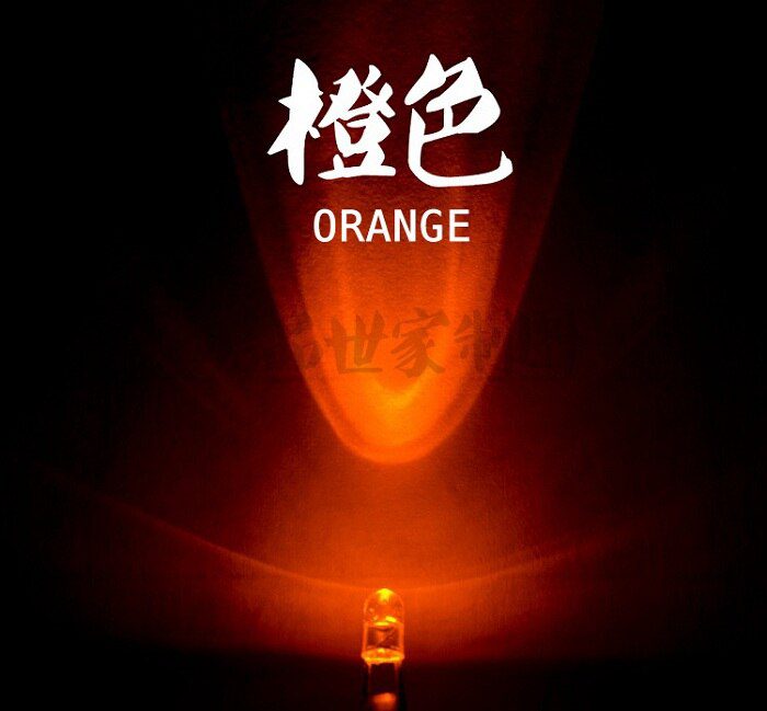3mm LED Orange x1