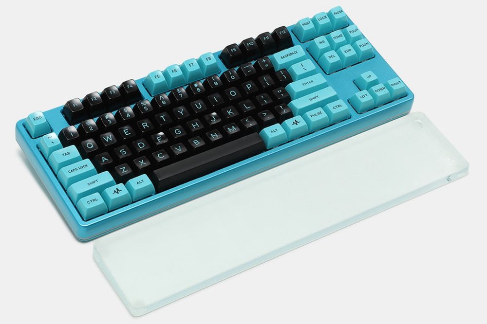 mstone crystal Wrist Rest Made from K5 glass Rubber feet for mechanical keyboards gh60 xd60 xd64 80% 87 100% 104 xd84