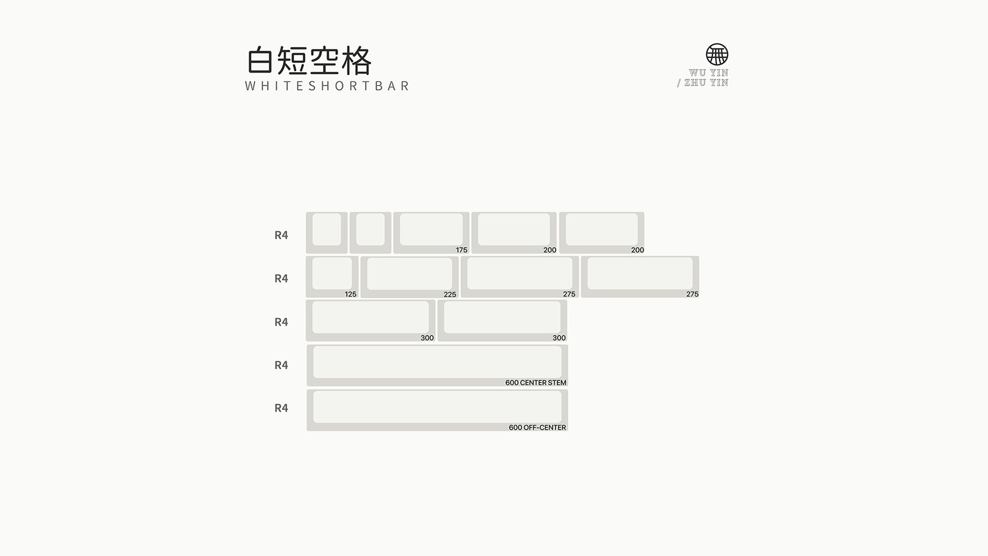 [Restock] EPBT "WUYINZHUYIN" Extra Kit (Except Base Kit) Cherry Profile Dye-sub Keycaps For Mechanical Keyboard