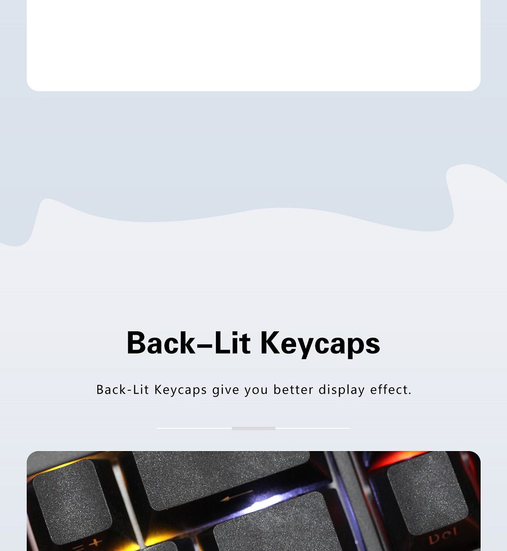 Novelty Shine Through Keycaps Elden Symbols ABS Laser Etched back lit black red ESC Enter Backspace God Slain  Legend Felled