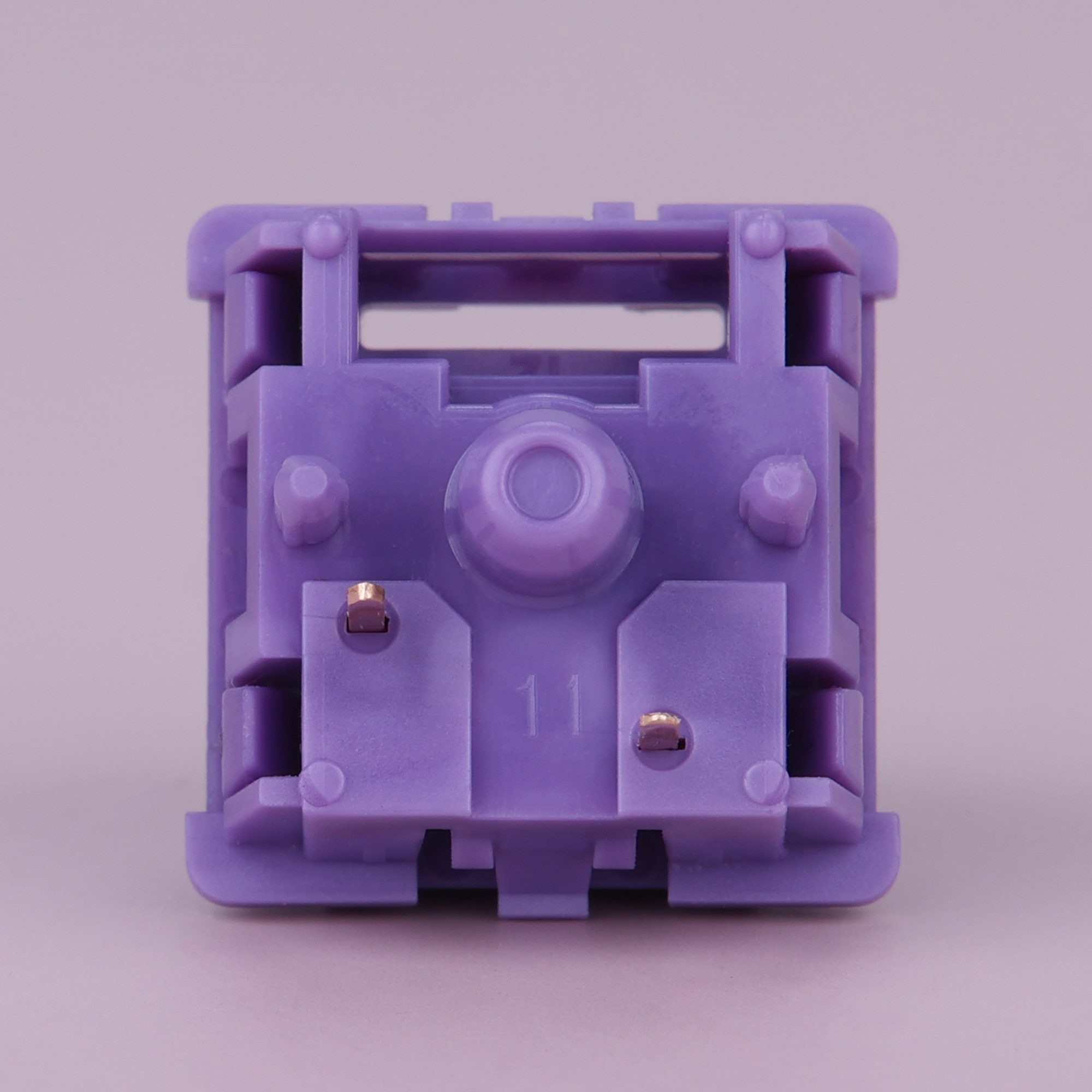 Tecsee Purple Pandas Tactile Switches For Mechanical Gaming Keyboard 5-pin Switch PME Housing Lightly Pre-lubed