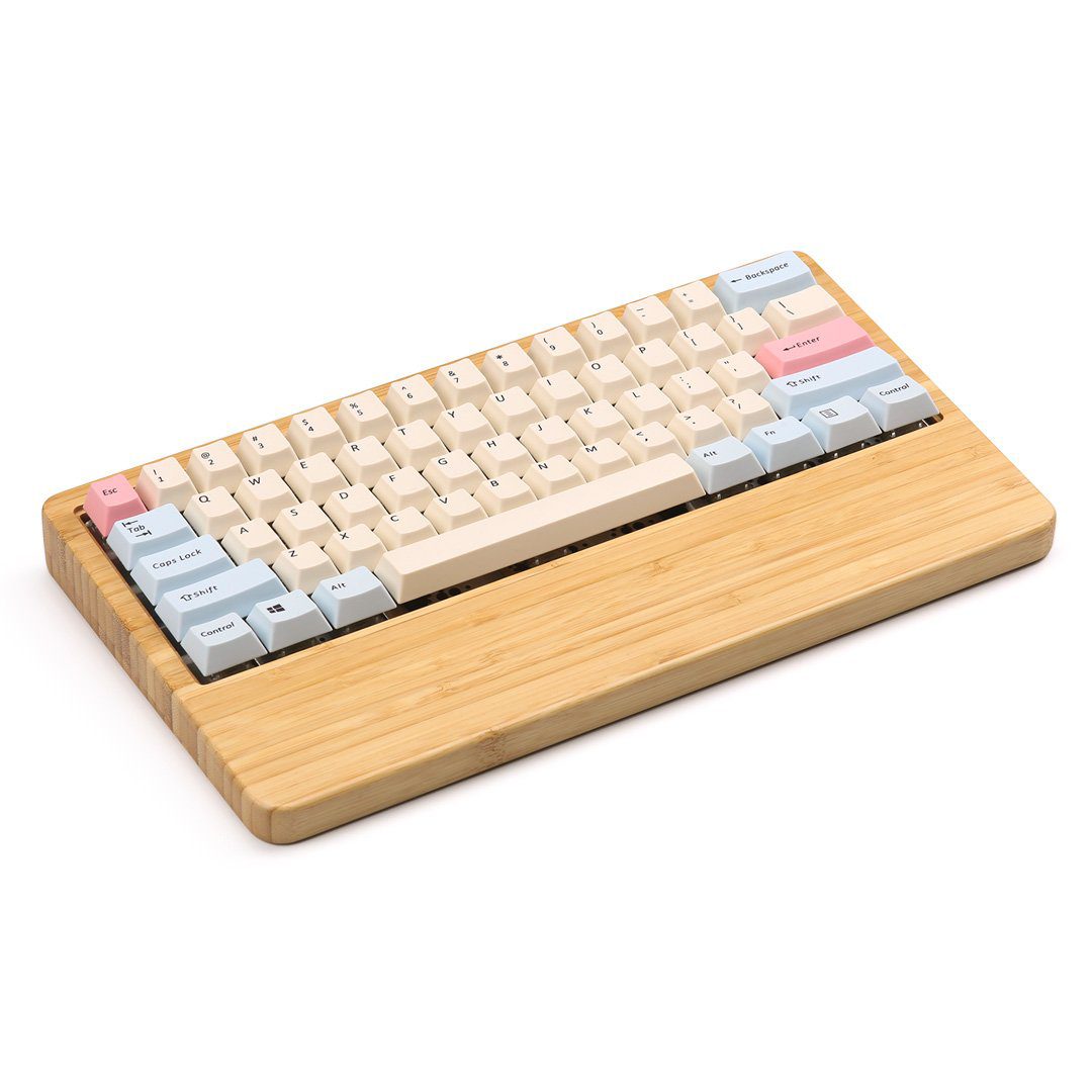 KBDfans 60% Large Bamboo Mechanical Keyboard Case