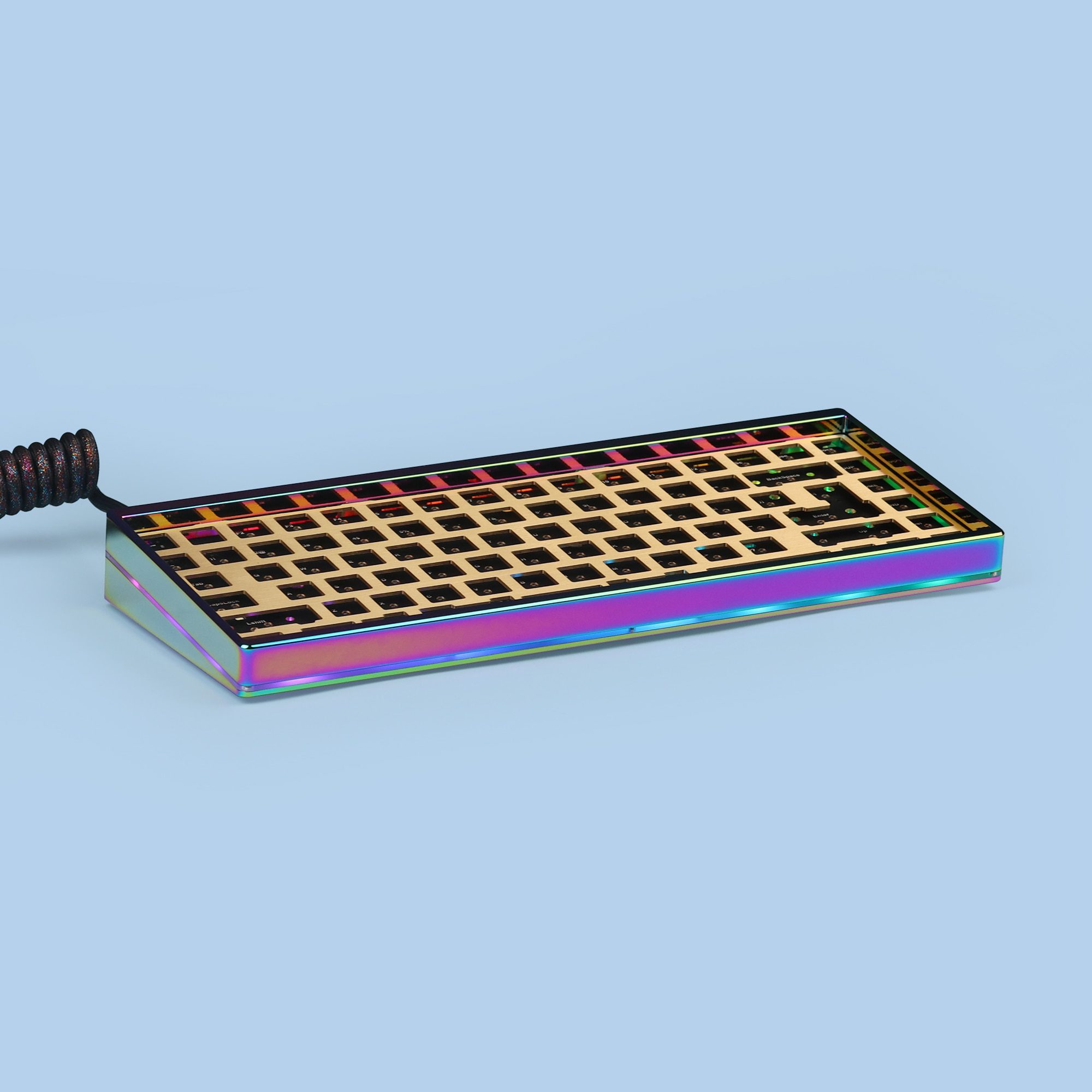 KBDfans KBD75 V3.1 PVD Laser Mechanical Keyboard Diy Kit