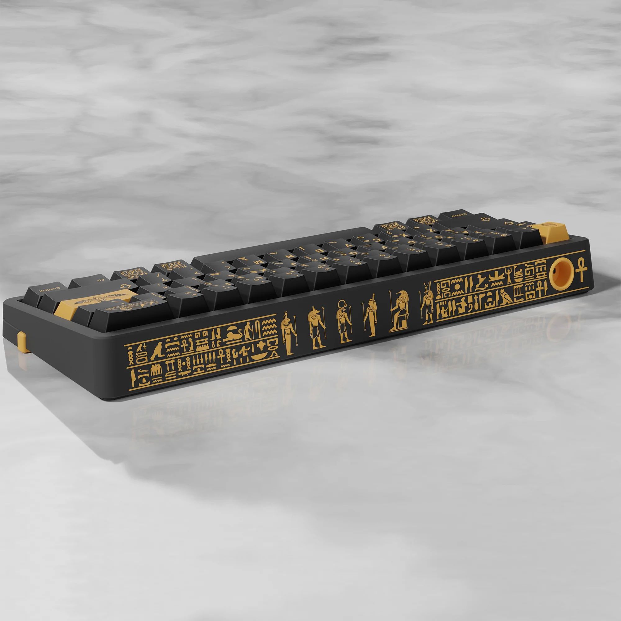 [In-stock] D60Lite X GMK Pharaoh Mechancial Keyboard Plastic Case