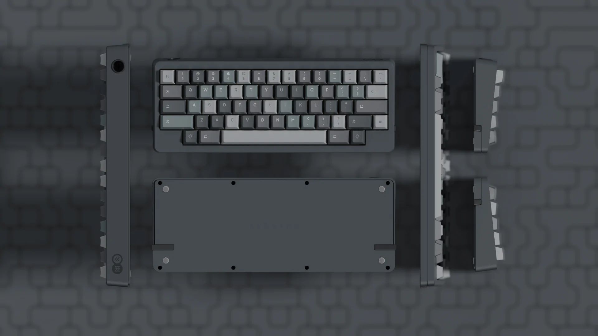 [In-stock] D60Lite X ePBT Camo Mechanical Keyboard Plastic Case