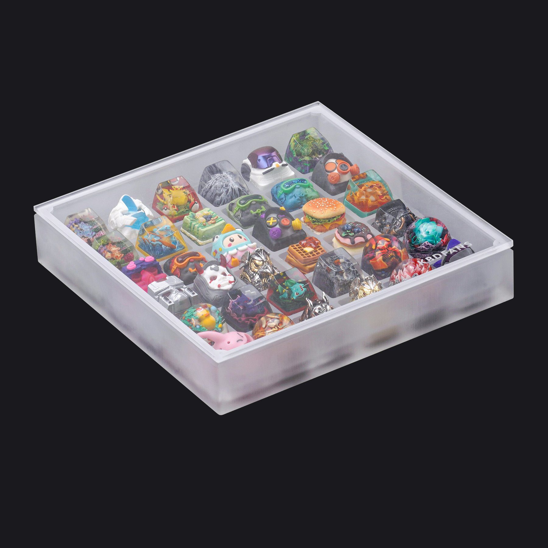 KBDfans Acrylic Keycaps Collector Box
