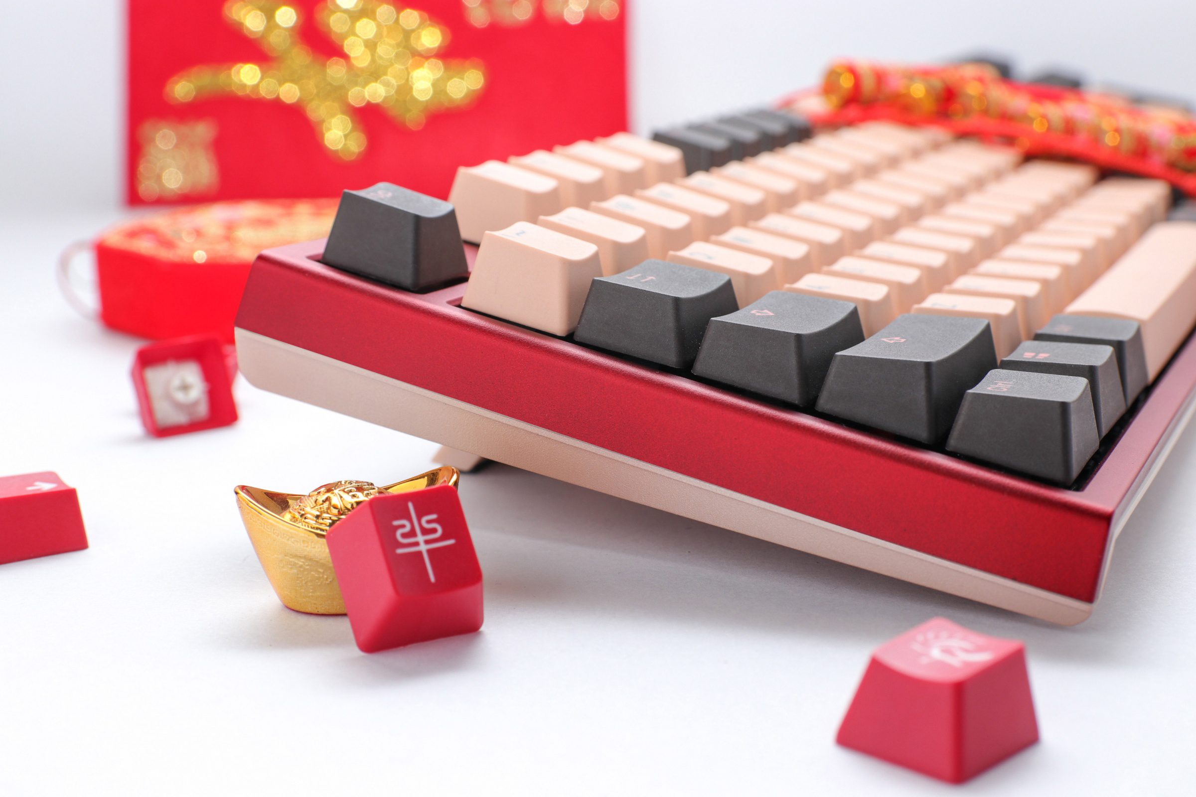 Chinese Red Keyboard